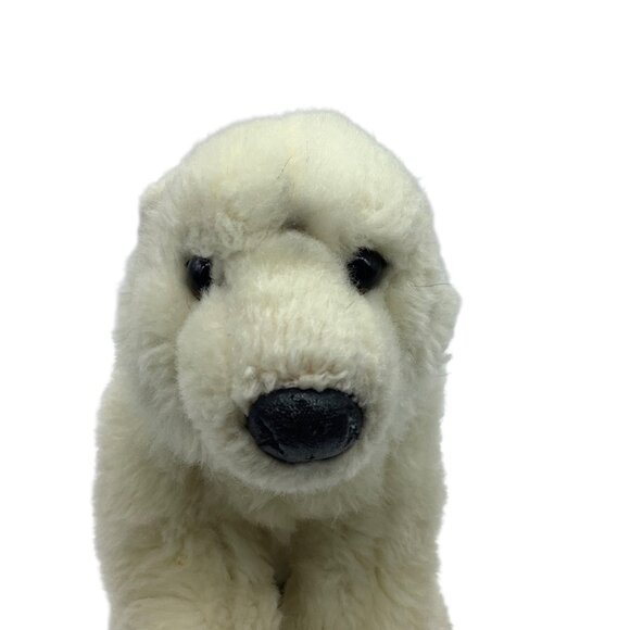 Nordic Friends Plush Polar Bear 10” Soft White Stuffed Animal Toy - Picture 2 of 7